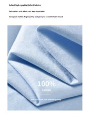 Men’s Cotton Casual Short-Sleeved Shirt | Trendy Loose Printed Striped | Lorrid® UK