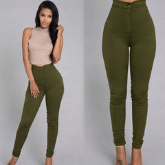 Fashion Elastic Jeans Women Leggings Ladies High Waist Trousers | Lorrid®
