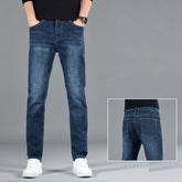 New Slim Fit Men’s Cotton Jeans | Youth Casual Straight-Leg Trousers | Lorrid® UK