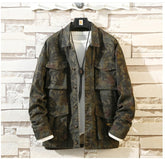 Men’s Camouflage Denim Jacket Coat | Autumn Casual Jeans Jacket | Lorrid® UK