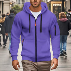 Men’s Zipper Hooded Sweatshirt | Sports Casual Cardigan Coat | Lorrid® UK