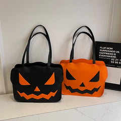 Women’s Halloween Pumpkin Shoulder Messenger Bag – Fashion Crossbody Handbag | Lorrid® UK