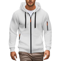 Men’s Zipper Hooded Sweatshirt | Sports Casual Cardigan Coat | Lorrid® UK