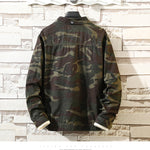 Men’s Camouflage Denim Jacket Coat | Autumn Casual Jeans Jacket | Lorrid® UK