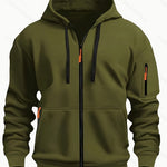 Men’s Zipper Hooded Sweatshirt | Sports Casual Cardigan Coat | Lorrid® UK