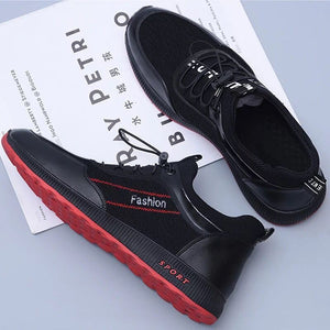Lorrid® Street Men’s Casual Shoes – Trendy Tide Sneakers with Rubber Sole UK