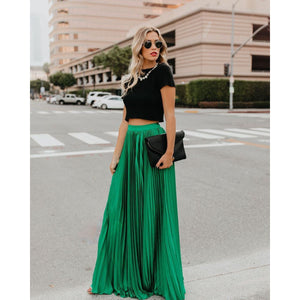 Women’s High Waist Long Skirt – Fashion Casual Maxi Skirt | Lorrid® UK