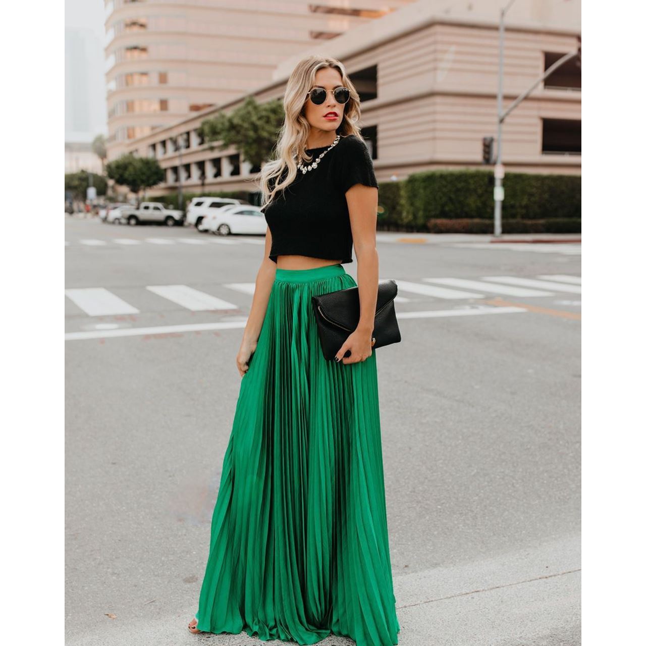 Women’s High Waist Long Skirt – Fashion Casual Maxi Skirt | Lorrid® UK