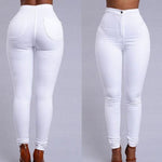 Fashion Elastic Jeans Women Leggings Ladies High Waist Trousers | Lorrid®
