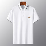 Men’s LED Half-Sleeved Collared T-Shirt | Casual Business Top | Lorrid® UK