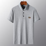 Men’s LED Half-Sleeved Collared T-Shirt | Casual Business Top | Lorrid® UK