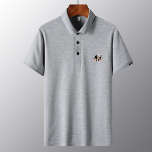 Men’s LED Half-Sleeved Collared T-Shirt | Casual Business Top | Lorrid® UK