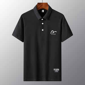 Men’s LED Half-Sleeved Collared T-Shirt | Casual Business Top | Lorrid® UK