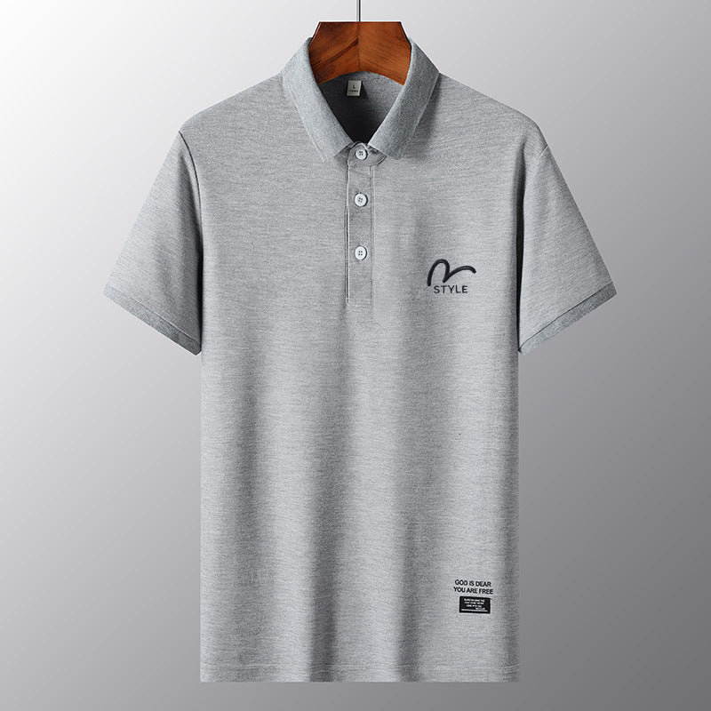 Men’s LED Half-Sleeved Collared T-Shirt | Casual Business Top | Lorrid® UK