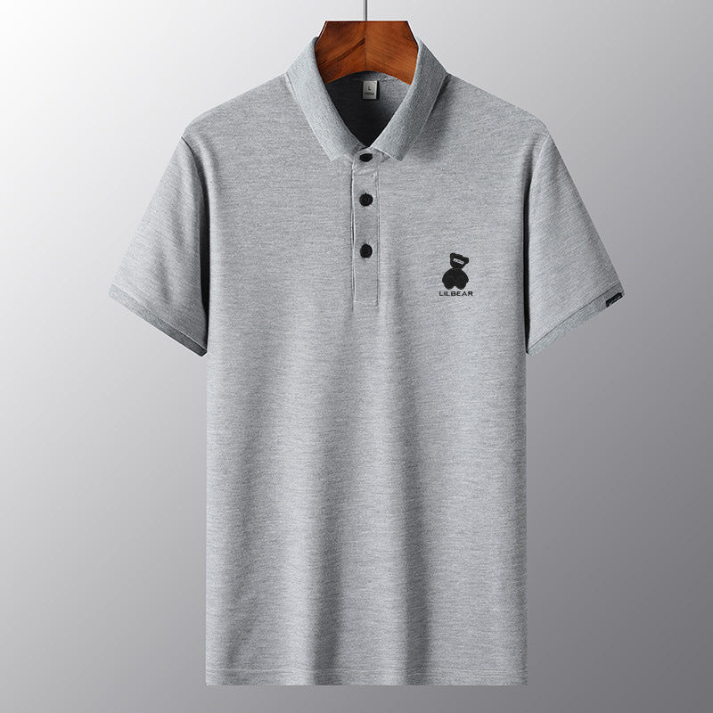 Men’s LED Half-Sleeved Collared T-Shirt | Casual Business Top | Lorrid® UK