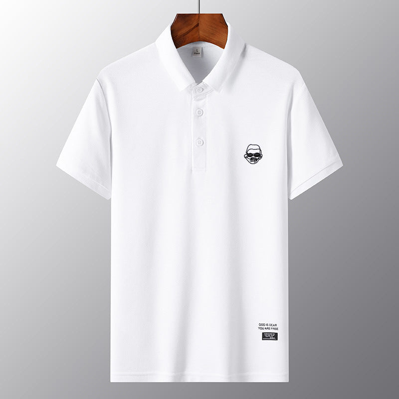 Men’s LED Half-Sleeved Collared T-Shirt | Casual Business Top | Lorrid® UK