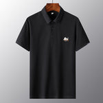 Men’s LED Half-Sleeved Collared T-Shirt | Casual Business Top | Lorrid® UK
