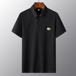 Men’s LED Half-Sleeved Collared T-Shirt | Casual Business Top | Lorrid® UK