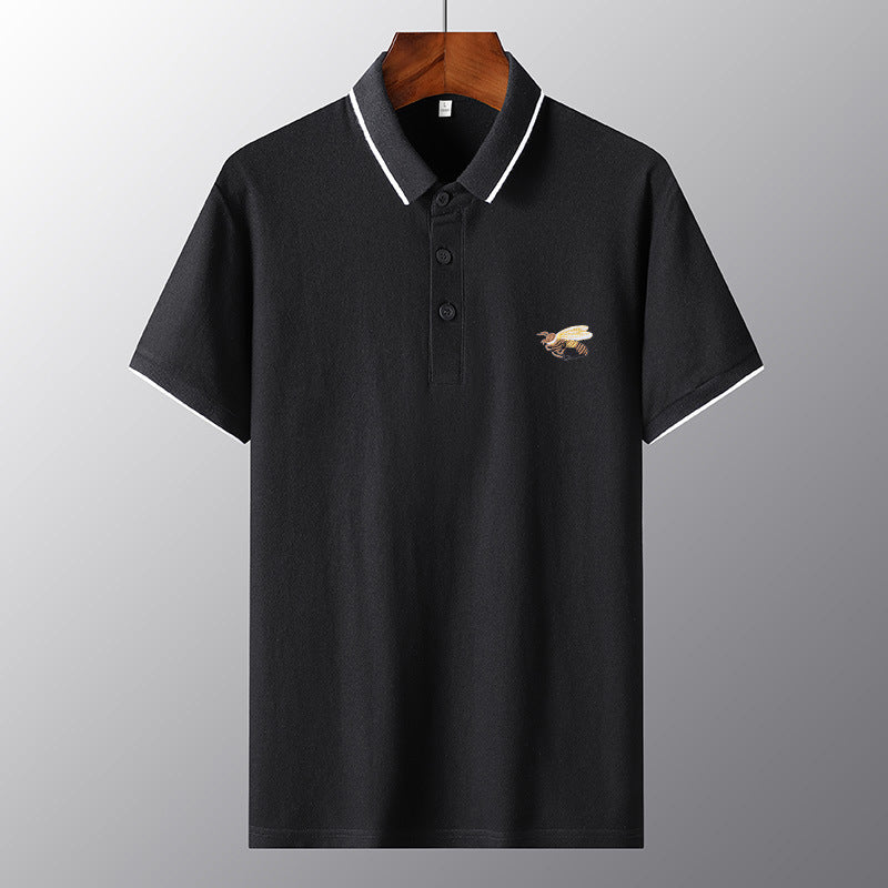 Men’s LED Half-Sleeved Collared T-Shirt | Casual Business Top | Lorrid® UK