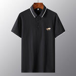 Men’s LED Half-Sleeved Collared T-Shirt | Casual Business Top | Lorrid® UK