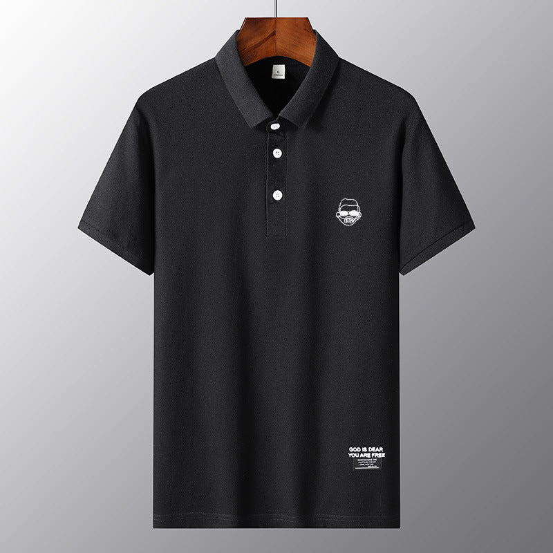 Men’s LED Half-Sleeved Collared T-Shirt | Casual Business Top | Lorrid® UK