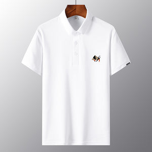 Men’s LED Half-Sleeved Collared T-Shirt | Casual Business Top | Lorrid® UK