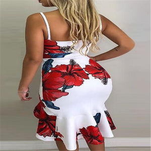 Women’s Halter Irregular Midi Skirt Dress Elegant Summer Outfit | Lorrid®