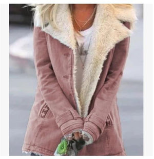 Women’s Winter Warm Coat – Slim Lapel Single-Breasted Jacket | Lorrid® UK