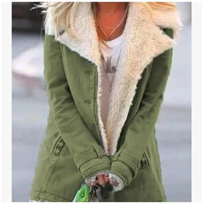 Women’s Winter Warm Coat – Slim Lapel Single-Breasted Jacket | Lorrid® UK