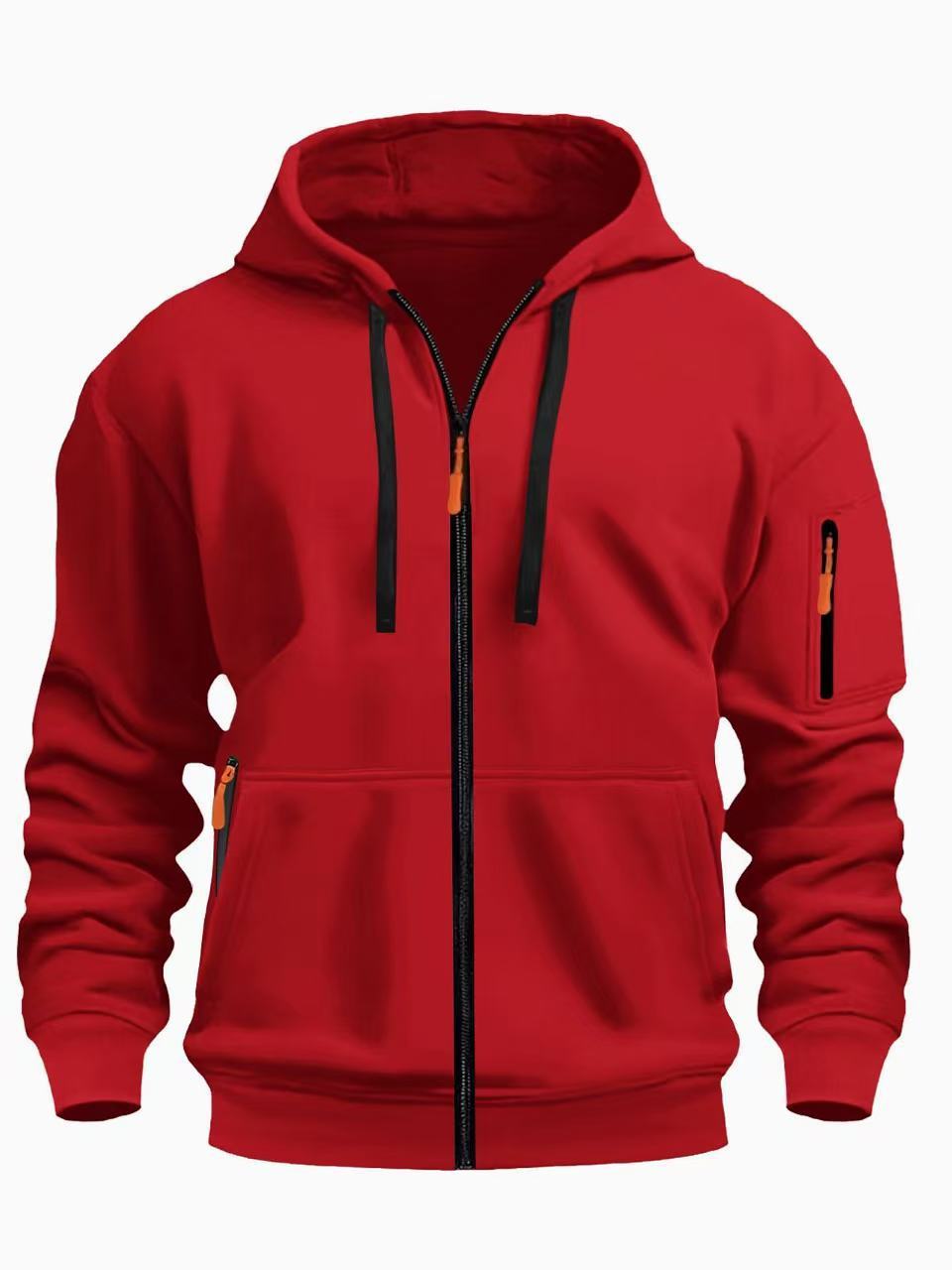 Men’s Zipper Hooded Sweatshirt | Sports Casual Cardigan Coat | Lorrid® UK