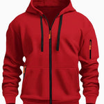 Men’s Zipper Hooded Sweatshirt | Sports Casual Cardigan Coat | Lorrid® UK