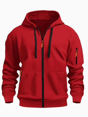 Men’s Zipper Hooded Sweatshirt | Sports Casual Cardigan Coat | Lorrid® UK
