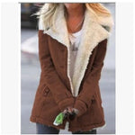 Women’s Winter Warm Coat – Slim Lapel Single-Breasted Jacket | Lorrid® UK