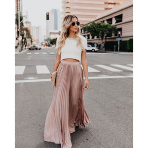 Women’s High Waist Long Skirt – Fashion Casual Maxi Skirt | Lorrid® UK