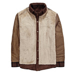 Men’s Winter Jacket Warm Fleece Cotton Plaid Coat Military Style | Lorrid®