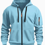 Men’s Zipper Hooded Sweatshirt | Sports Casual Cardigan Coat | Lorrid® UK