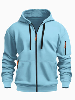 Men’s Zipper Hooded Sweatshirt | Sports Casual Cardigan Coat | Lorrid® UK