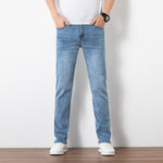 Men’s Loose Straight Slim Fit Jeans | Elastic Trend Trousers | Lorrid® UK
