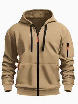 Men’s Zipper Hooded Sweatshirt | Sports Casual Cardigan Coat | Lorrid® UK
