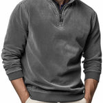 Men’s Half-Zip Sweater | Ethnic Style Pullover Loose Fit | Lorrid® UK