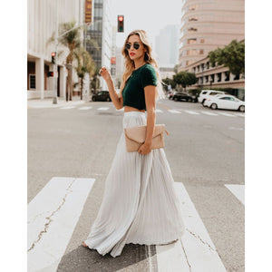 Women’s High Waist Long Skirt – Fashion Casual Maxi Skirt | Lorrid® UK