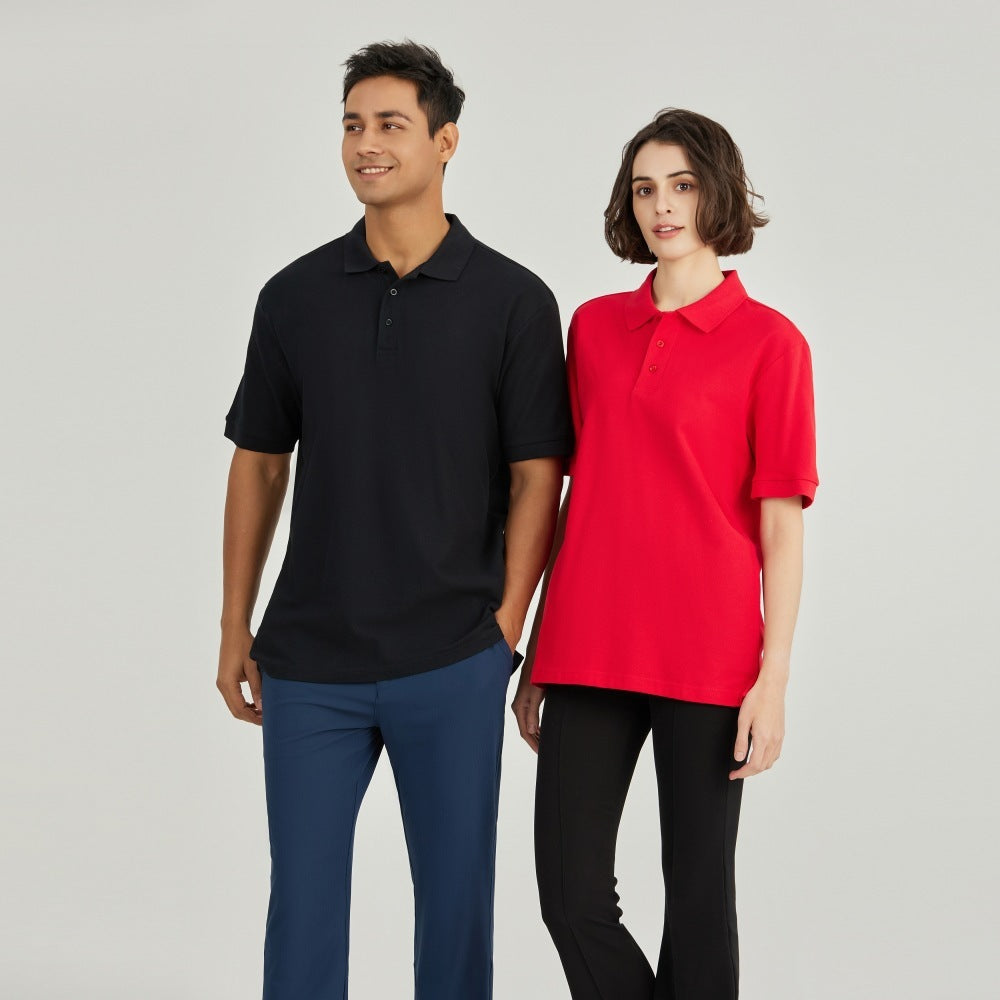 Men’s Cotton Short Sleeve Polo Shirt | Embroidered Work & Leisure Top | Lorrid® UK