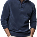 Men’s Half-Zip Sweater | Ethnic Style Pullover Loose Fit | Lorrid® UK