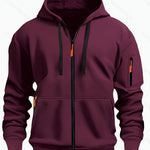 Men’s Zipper Hooded Sweatshirt | Sports Casual Cardigan Coat | Lorrid® UK