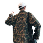 Men’s Camouflage Denim Jacket Coat | Autumn Casual Jeans Jacket | Lorrid® UK