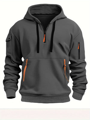 Dropped Shoulder Hooded Sweatshirt | Men’s & Women’s Plus Size Pullover | Lorrid® UK