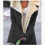 Women’s Winter Warm Coat – Slim Lapel Single-Breasted Jacket | Lorrid® UK