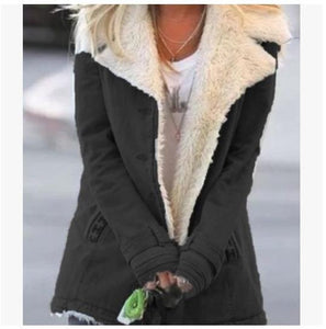 Women’s Winter Warm Coat – Slim Lapel Single-Breasted Jacket | Lorrid® UK
