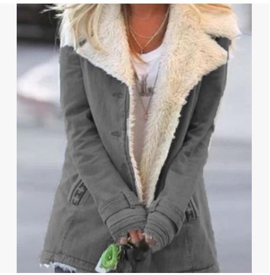 Women’s Winter Warm Coat – Slim Lapel Single-Breasted Jacket | Lorrid® UK