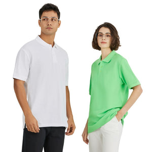 Men’s Cotton Short Sleeve Polo Shirt | Embroidered Work & Leisure Top | Lorrid® UK